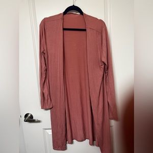 Rose shrug jacket cardigan light weight side medium large